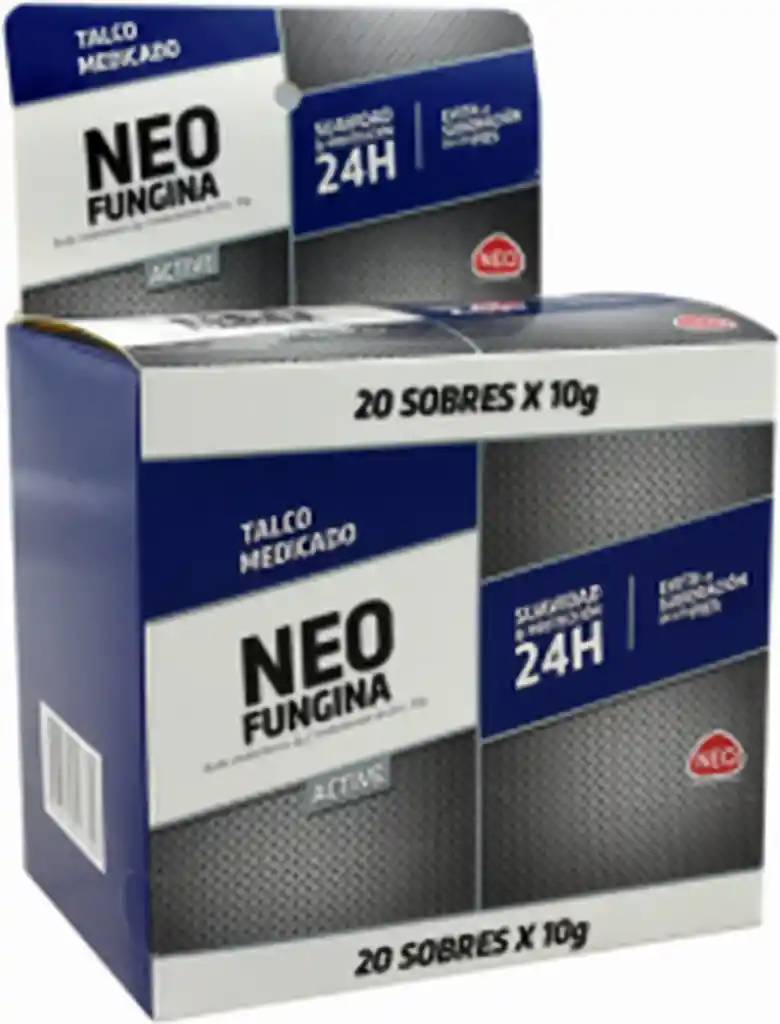 Neo Fungina Talco Medicado x 20 Unidades