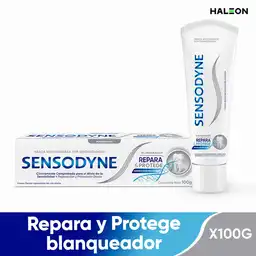 Sensodyne Crema Dental Blanqueador Repara y Protege