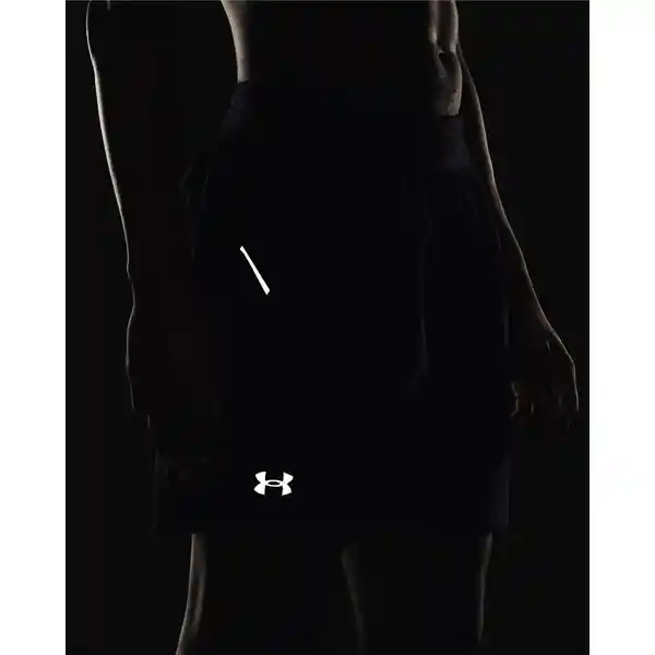 Under Armour Short Launch Elite 7 Hombre Negro Talla SM