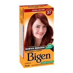 Bigen Colorante 37 Caoba Oscuro