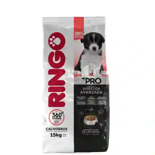 Ringo Alimento para Perro Cachorro Control Olor en las Heces