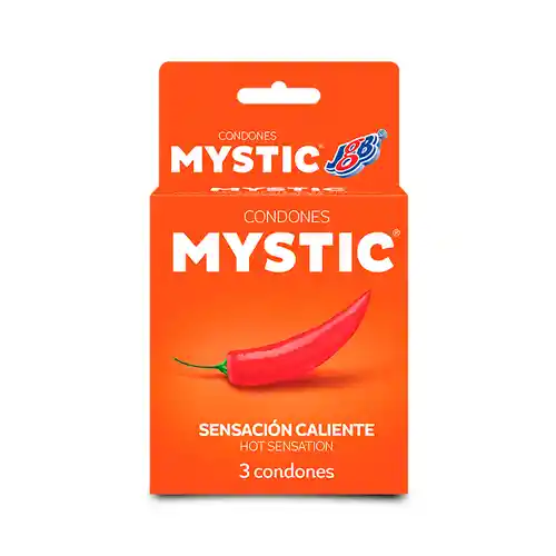 Mystic Preservativo Sensación Caliente