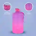 Vaso Plástico Púrpura y Rosa 2100 mL Miniso