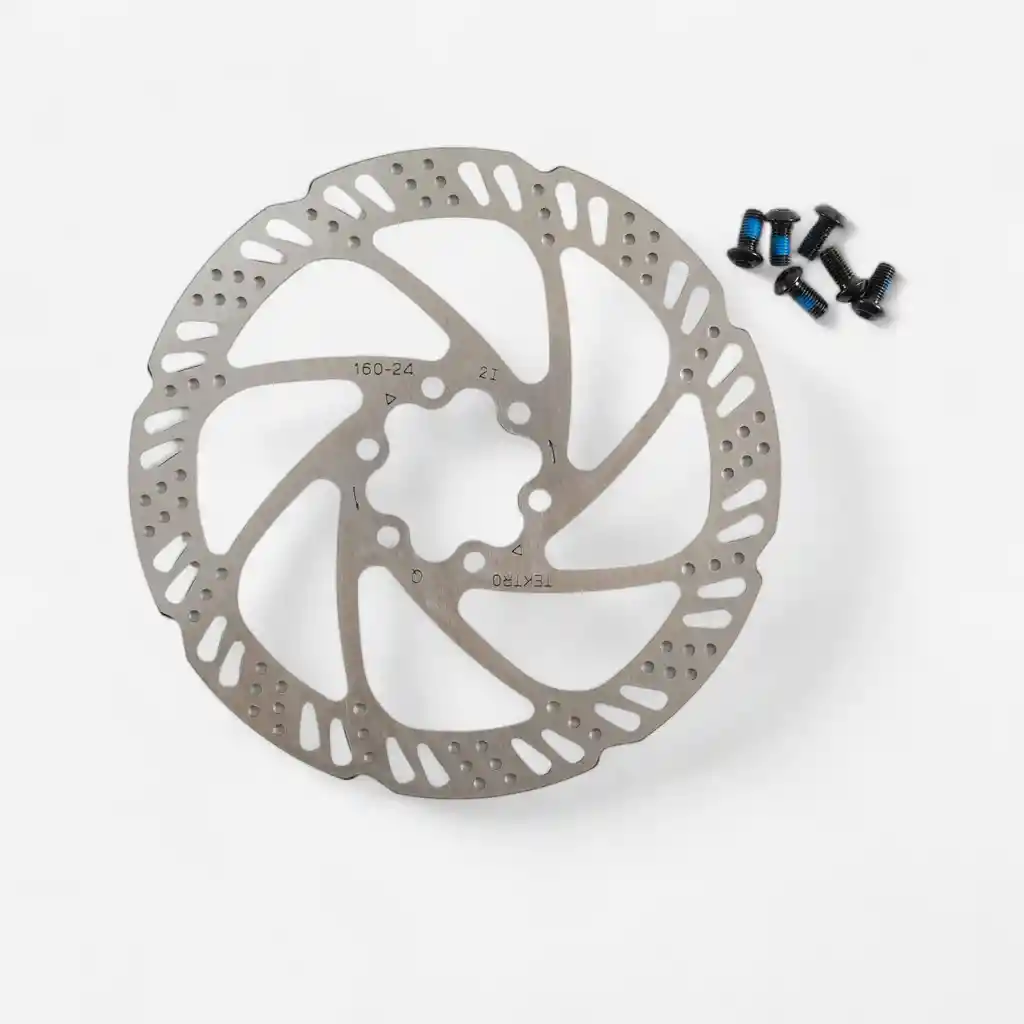 Disco Para Freno Bicicleta - Plateado