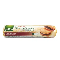 Gullon Galletas Tipo Sandwich con Crema de Chocolate y sin Azúcar