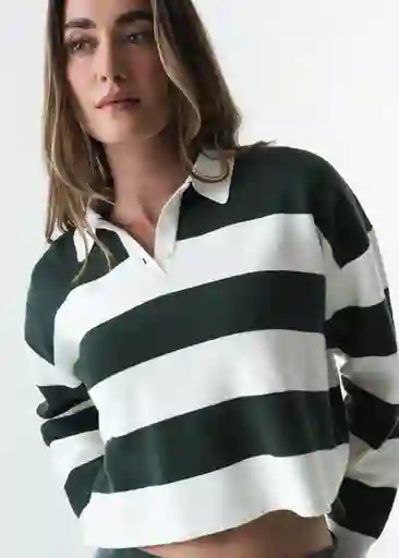 Tejido Mujer Verde Hidai Ultraoscuro Talla S 483G060 Naf Naf