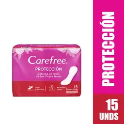 Protectores CAREFREE Protección 15 UND