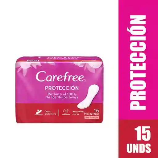 Protectores CAREFREE Protección 15 UND