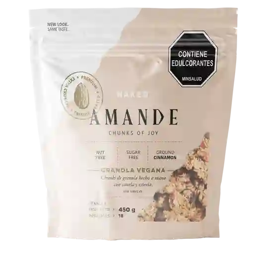 Bolsa de 450 gramos sabor naked