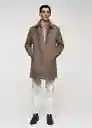 Abrigo Station Topo Talla XXL Hombre Mango