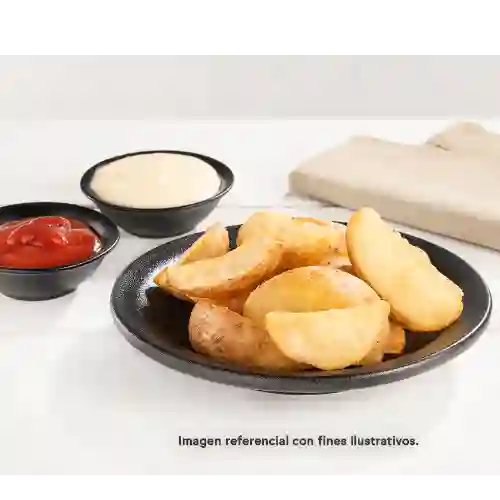 Papas en Casco