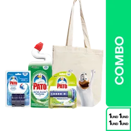 Combo Totebag Pato Discos Activos + Gel Pino + Pastillas Marinas