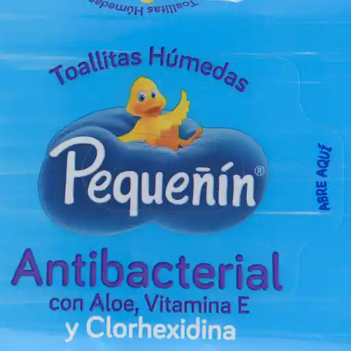 Pequeñín Toallitas Húmedas Antibacterial 