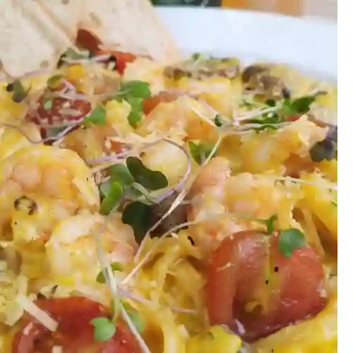 Pasta con Camarones