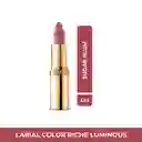 Labial L’Oréal Paris Colour Riche Luminous Sugar Plum  3 gr