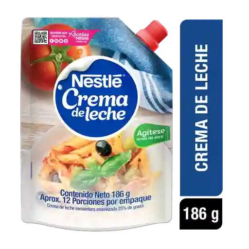 Crema de Leche NESTLÉ x 186g
