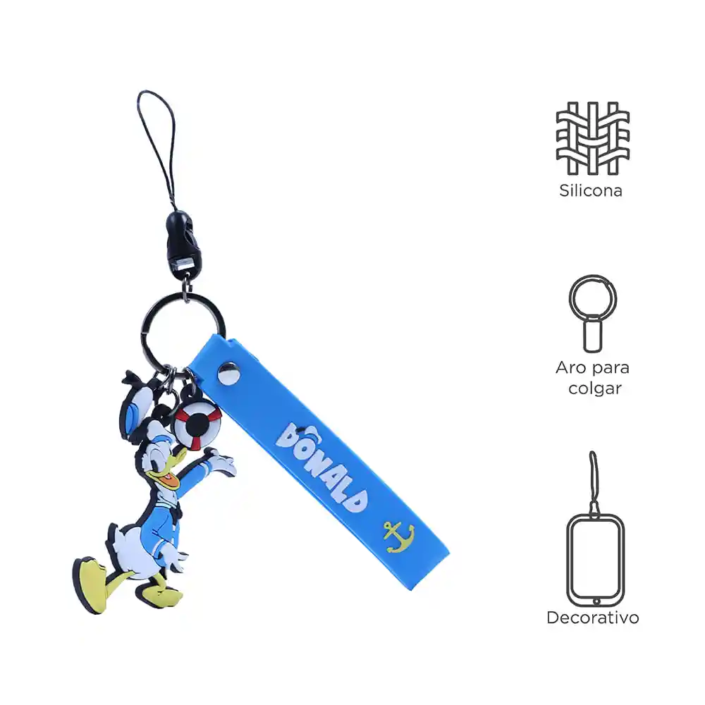 Miniso Colgante Para Celular de Donald Mickey Mouse