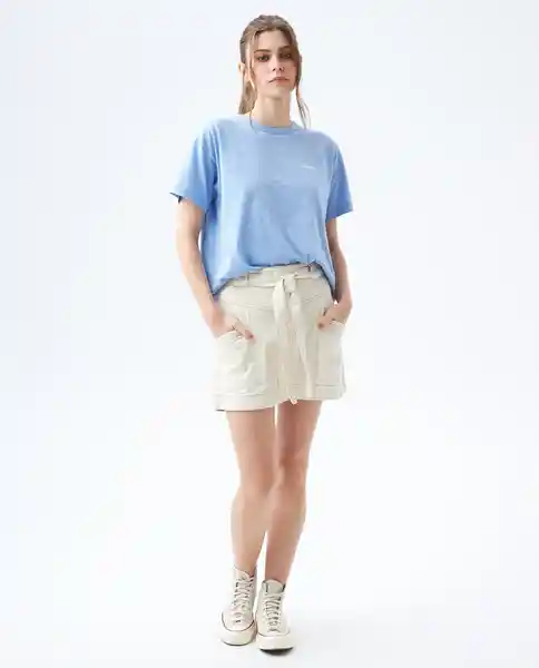  Camiseta Mujer Morado Talla Xs 602E013 AMERICANINO 