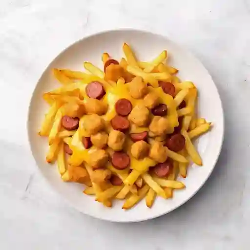 Salchipapa Con Nuggets