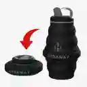 Hydaway Botella Plegable Negro 17 oz