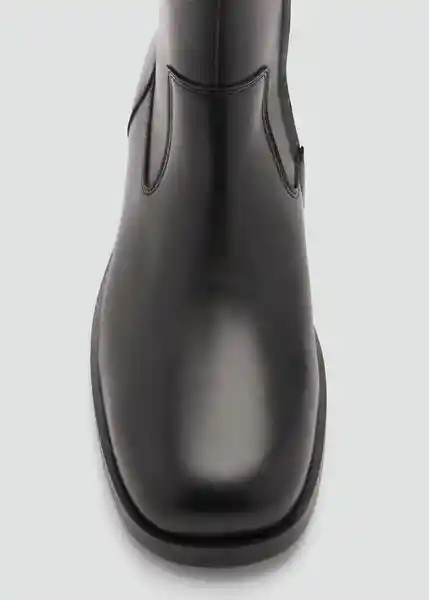 Botines Square Negro Talla 43 Hombre Mango