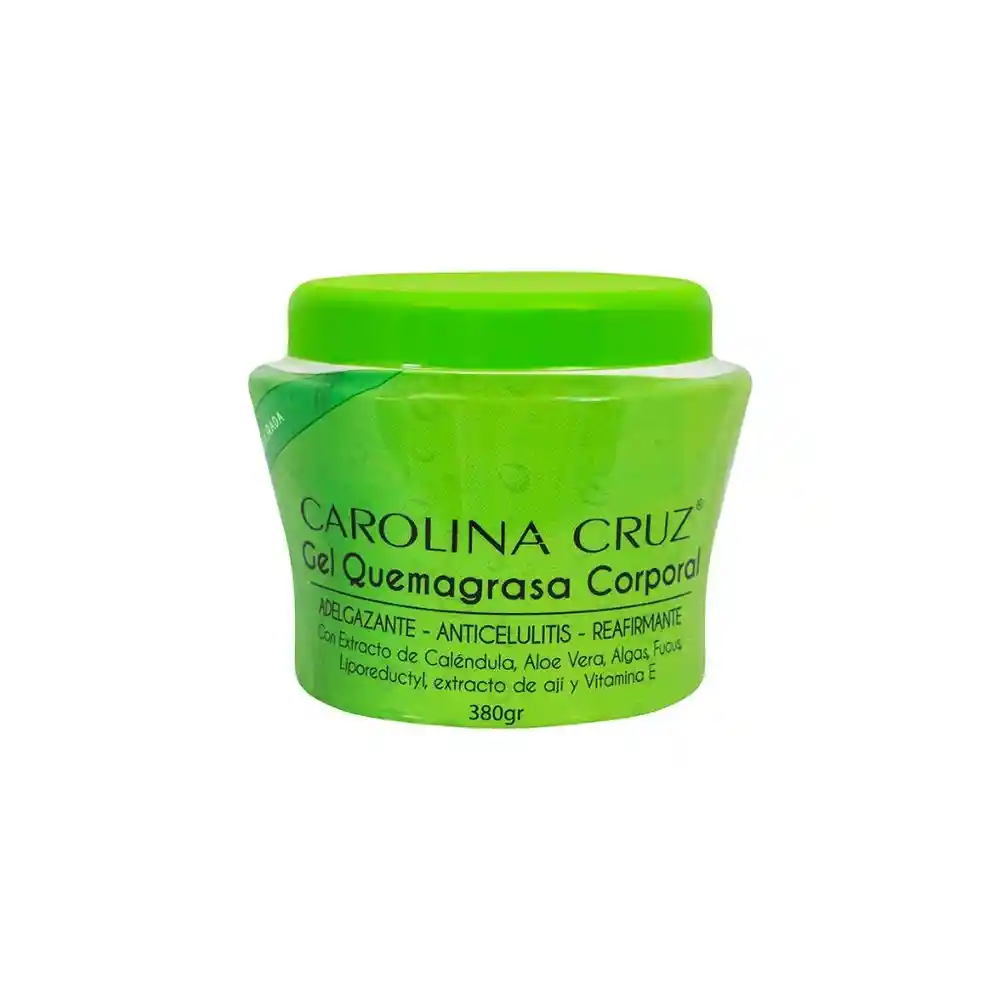Carolina Cruz Gel Quemagrasa Corporal