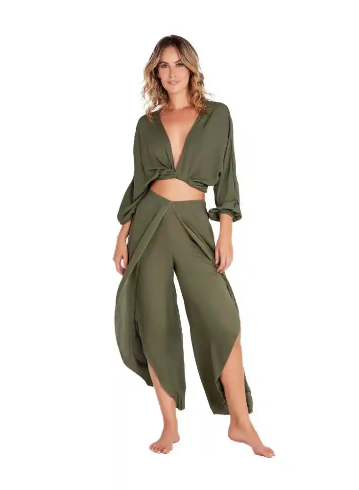 Salida de Baño Pantalon Fiory M-verdemili