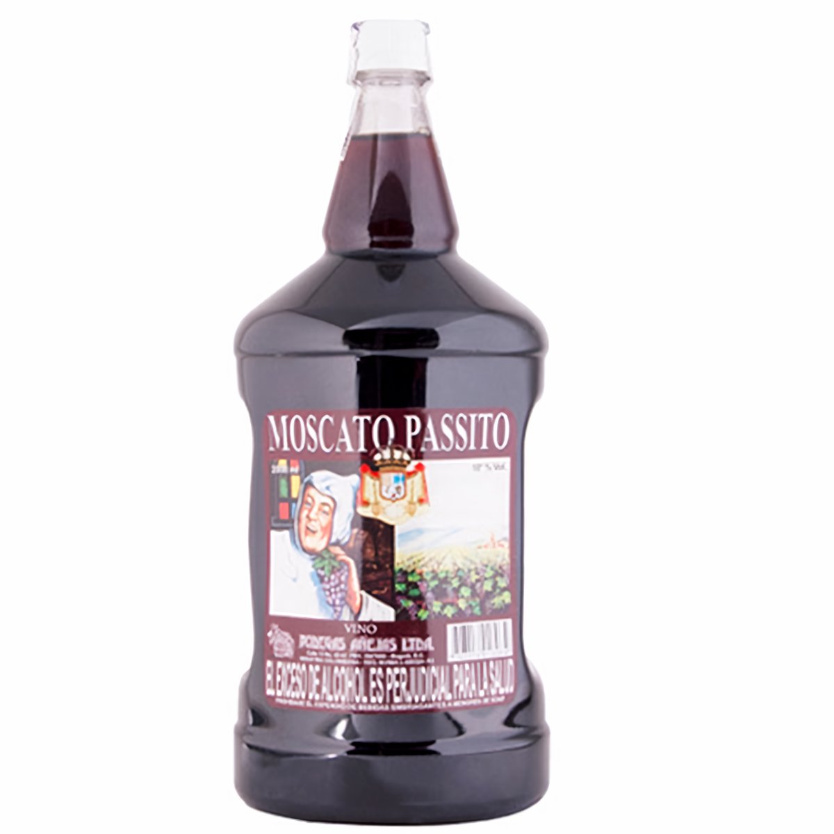 Moscato Passito Vino Tinto 2 l