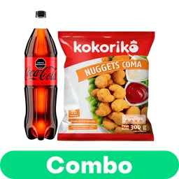Combo Kokoriko Nuggets + Coca-Cola Zero 1.5L