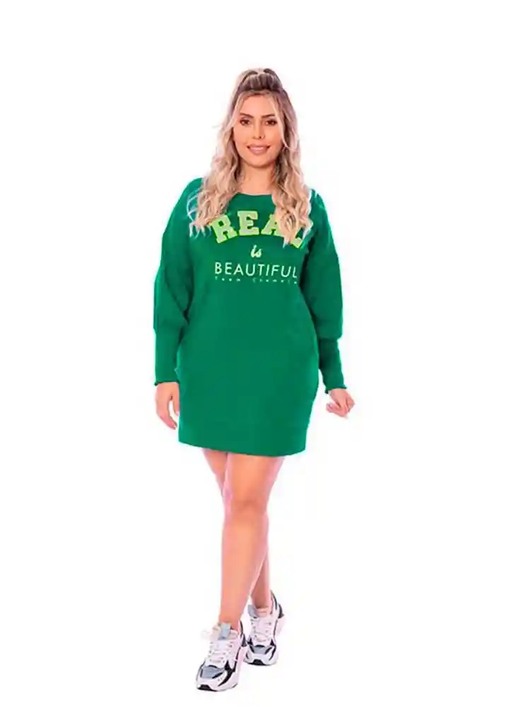 Vestido Deportivo de Mujer S-verde