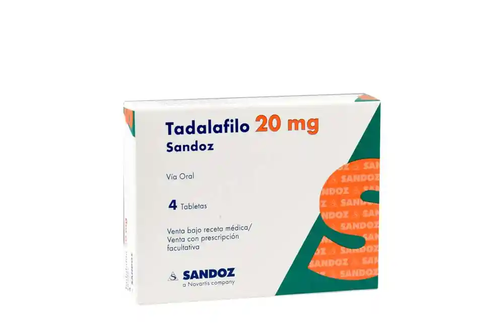 Sandoz Tadalafilo (20 mg)