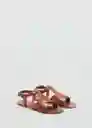 Sandalias Aura Cuero Talla 29 Niñas Mango
