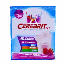 Cerebrit Complemento Vitaminico Sabor Fresa