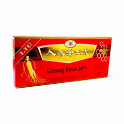 Ginseng Royal Jelly en Ampolletas Bebibles
