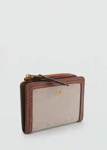 Billetera P Marais Cuero Talla 99 Mujer Mango