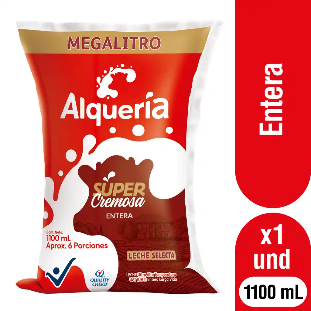 Alqueria Leche Entera Super Cremosa