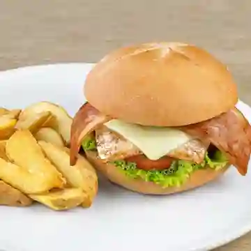 Hamburguesa Especial de Pollo