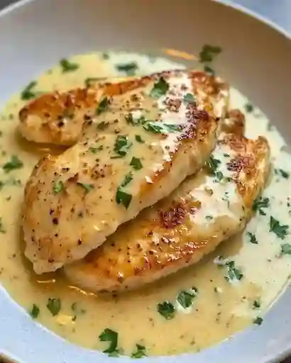 Suprema de Pollo en Crean Cheese