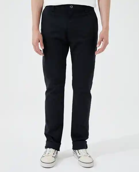  Pantalon Hombre Negro Talla 32 830D001 AMERICANINO 