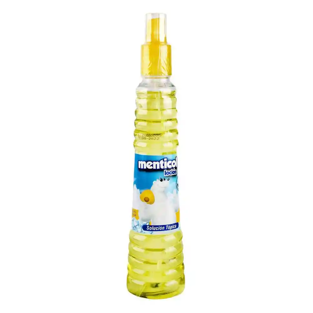 Menticol Loción Tópica Amarillo en Spray