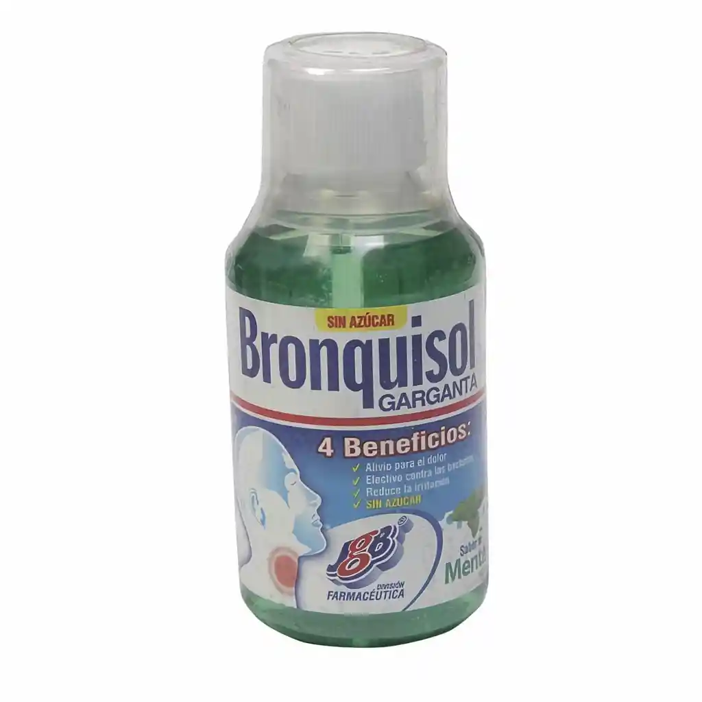 Bronquisol Jarabe Sin Azúcar Garganta