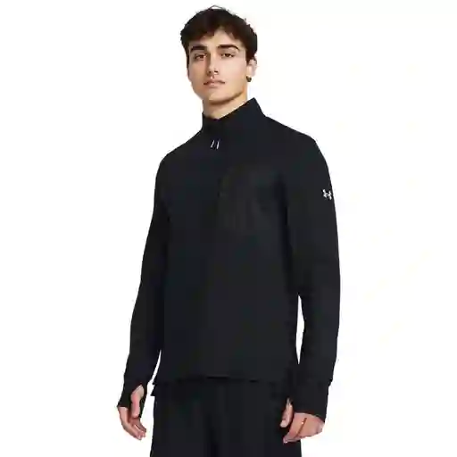 Under Armour Buzo Run Trail Quarter Zip Hombre Negro LG