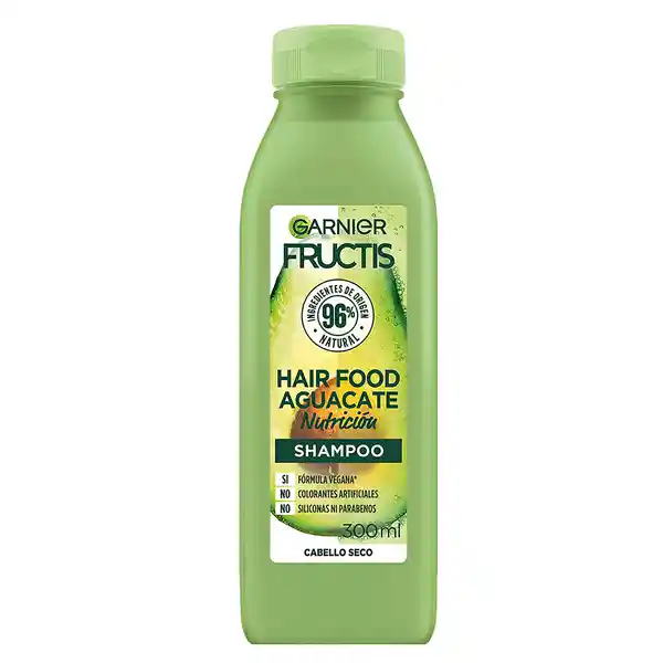 Garnier Fructis Shampoo Hair Food Aguacate Nutrición