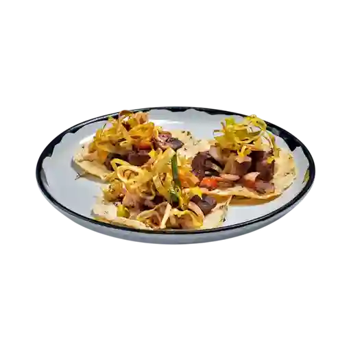 Tacos Cortadillo de Panceta