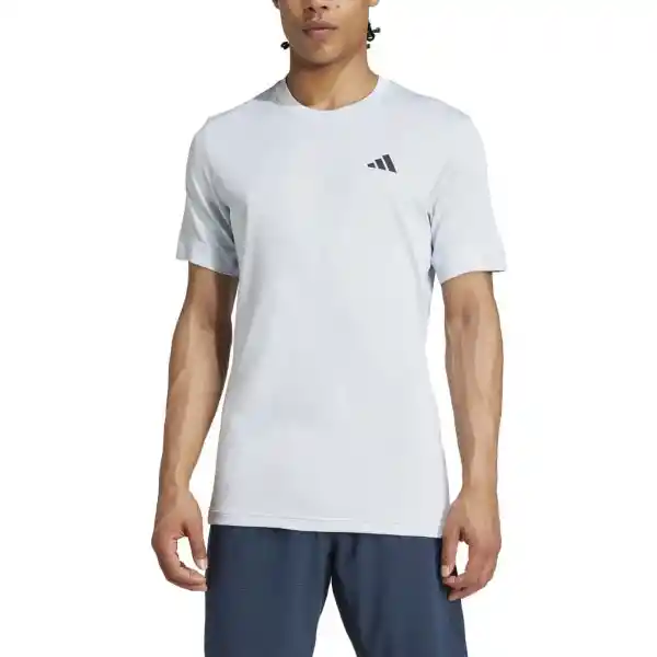 Adidas Camiseta T Freelift Tee Para Hombre Azul Talla L