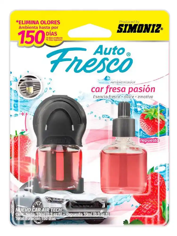 Ambientador Air Tech Fresa Pasi?n Simoniz 208901