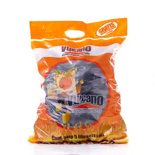 Vulcano Carbón de Leña Vegetal y de Fácil Encendido