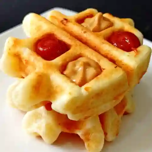 Waffle de Pan de Yuca X4 Unidades
