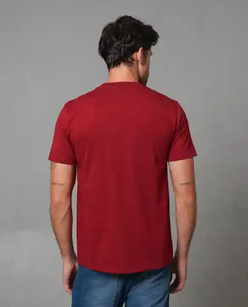 Camiseta Hombre Rojo Talla M 100G101_ROJ191863 Rifle
