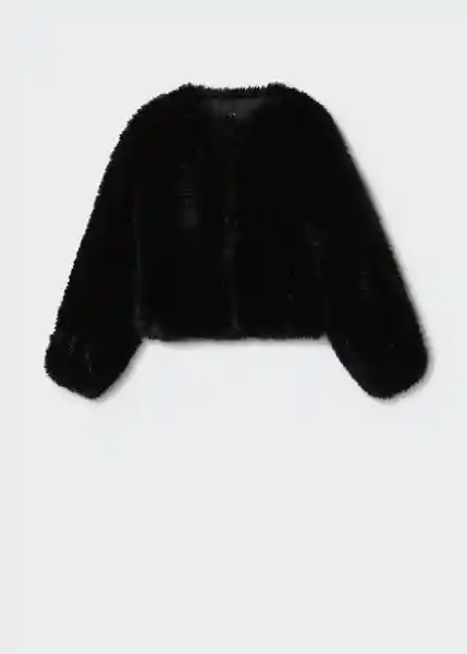 Chaqueta Boleta Negro Talla S Mujer Mango